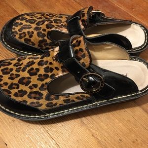 Algeria Leopard Print Calf hide shoes